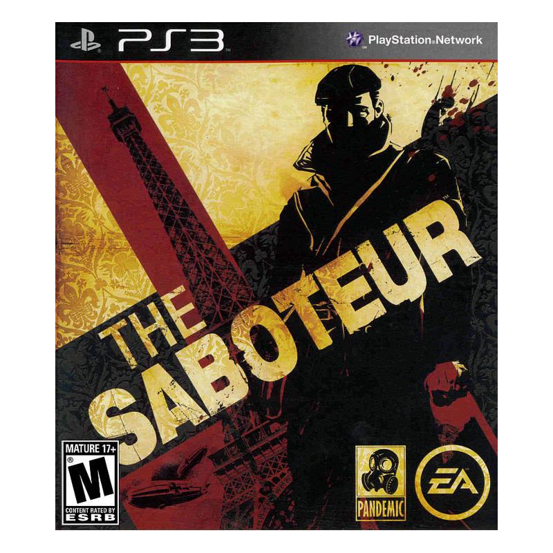 کاور بازی The Saboteur برای PS3