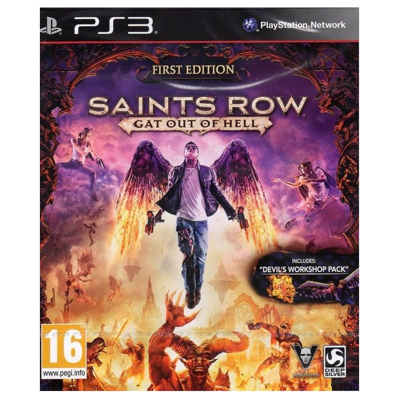 کاور بازی Saints Row: Gat Out of Hell برای PS3