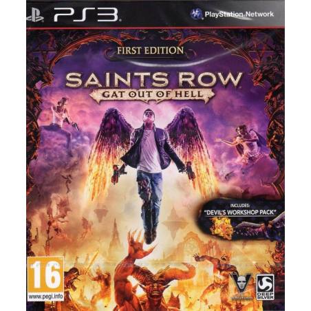 کاور بازی Saints Row: Gat Out of Hell برای PS3