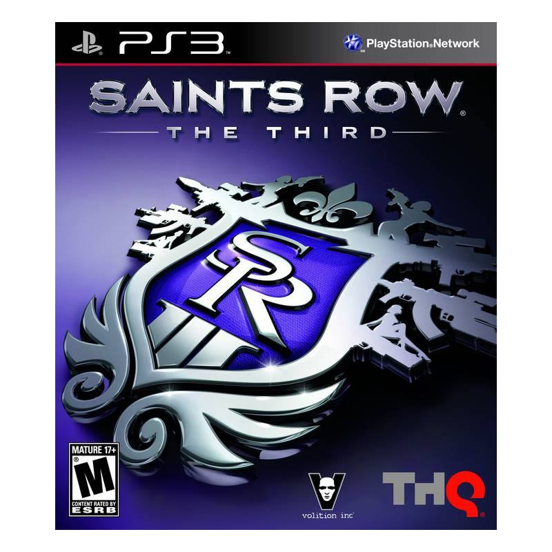 کاور بازی Saints Row: The Third برای PS3