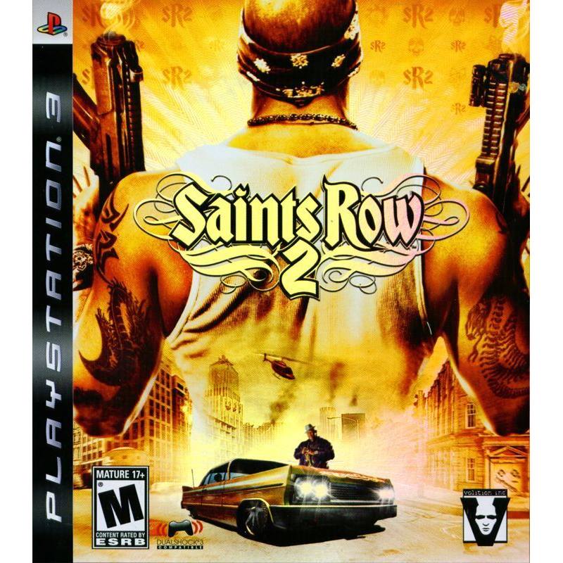 کاور بازی Saints Row 2 برای PS3