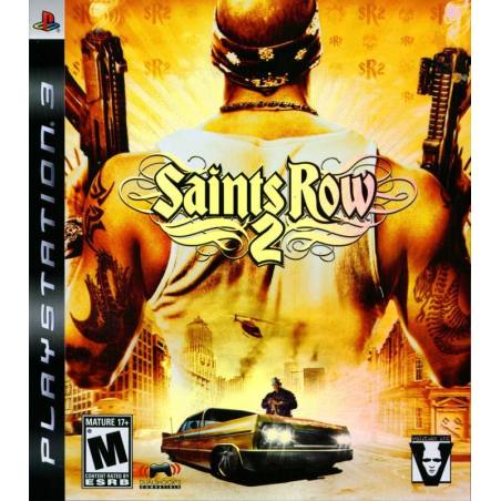 کاور بازی Saints Row 2 برای PS3
