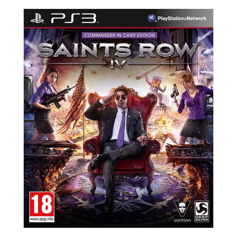 کاور بازی Saints Row IV برای PS3