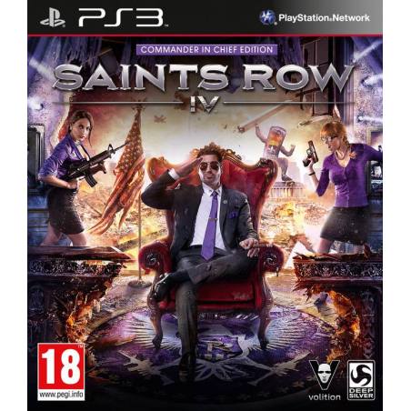 کاور بازی Saints Row IV برای PS3