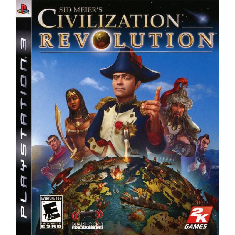 کاور بازی Sid Meier's Civilization Revolution برای PS3