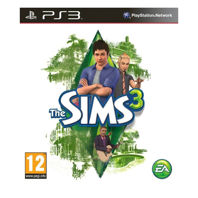کاور بازی The Sims 3 برای PS3
