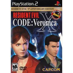 کاور بازی Resident Evil Code Veronica X برای PS2