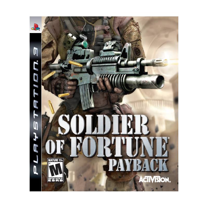 کاور بازی Soldier of Fortune: Payback برای PS3