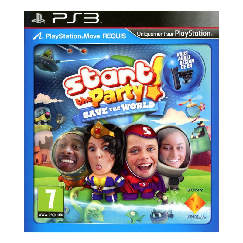 کاور بازی Start the Party! Save the World برای PS3