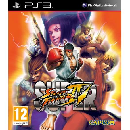کاور بازی Super Street Fighter IV برای PS3