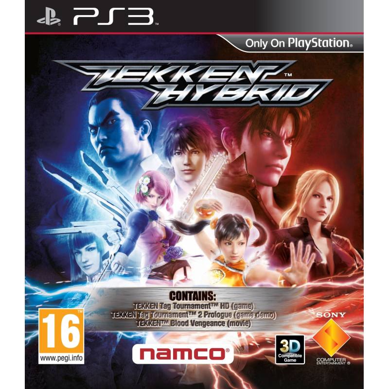کاور بازی Tekken Hybrid برای PS3