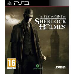 کاور بازی The Testament of Sherlock Holmes برای PS3