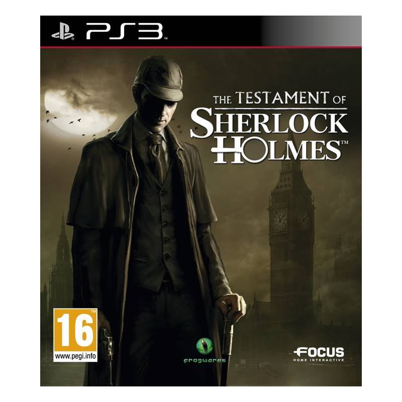 کاور بازی The Testament of Sherlock Holmes برای PS3