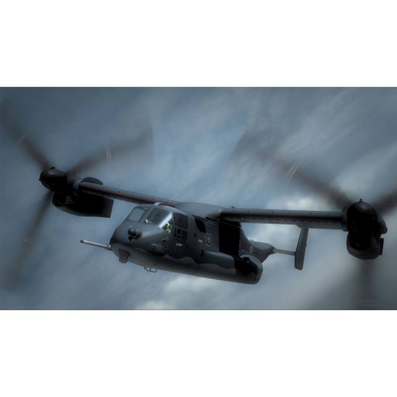 اسکرین‌شات و تصویر گیم‌پلی بازی Tom Clancy's H.A.W.X 2 نسخه PS3 تصویر 1