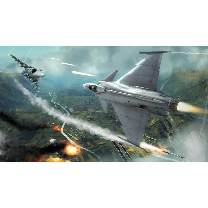 اسکرین‌شات و تصویر گیم‌پلی بازی Tom Clancy's H.A.W.X 2 نسخه PS3 تصویر 2