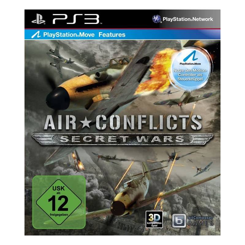 کاور بازی Air Conflicts: Secret Wars برای PS3