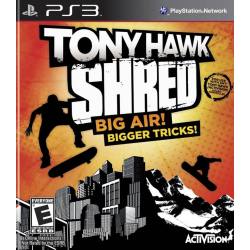 کاور بازی Tony Hawk: Shred برای PS3