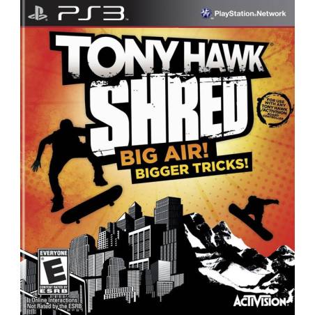 کاور بازی Tony Hawk: Shred برای PS3