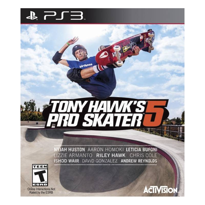 کاور بازی Tony Hawk's Pro Skater 5 برای PS3