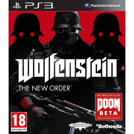 کاور بازی Wolfenstein: The New Order برای PS3