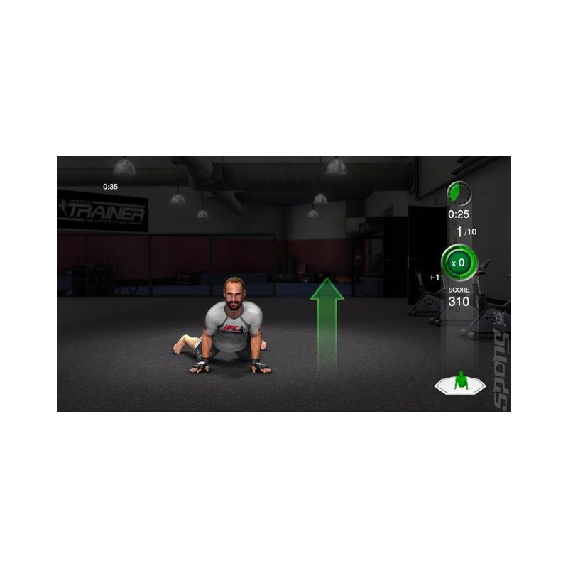 اسکرین‌شات و تصویر گیم‌پلی بازی UFC Personal Trainer نسخه PS3 تصویر 1