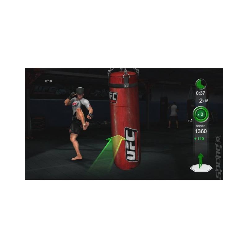 اسکرین‌شات و تصویر گیم‌پلی بازی UFC Personal Trainer نسخه PS3 تصویر 4