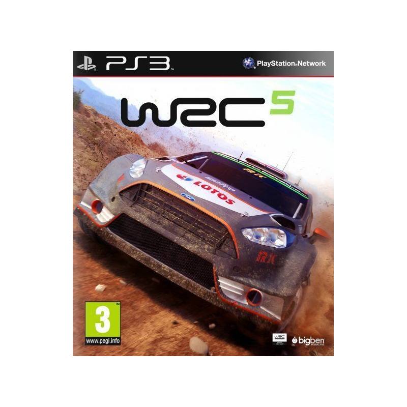 کاور بازی WRC 5 برای PS3