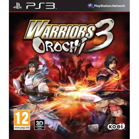 کاور بازی Warriors Orochi 3 برای PS3