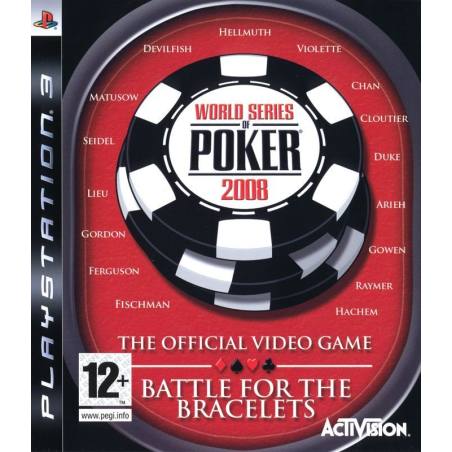 کاور بازی World Series of Poker 2008: Battle for the Bracelets برای PS3