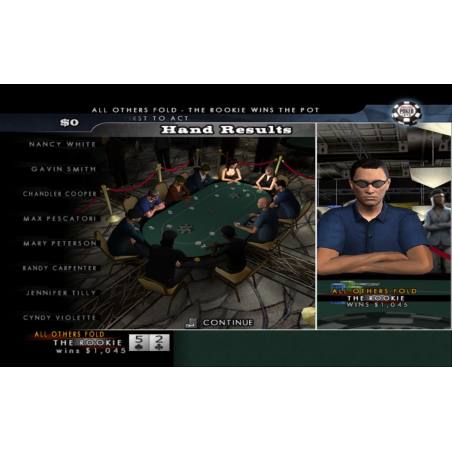 اسکرین‌شات و تصویر گیم‌پلی بازی World Series of Poker 2008: Battle for the Bracelets نسخه PS3 تصویر 1