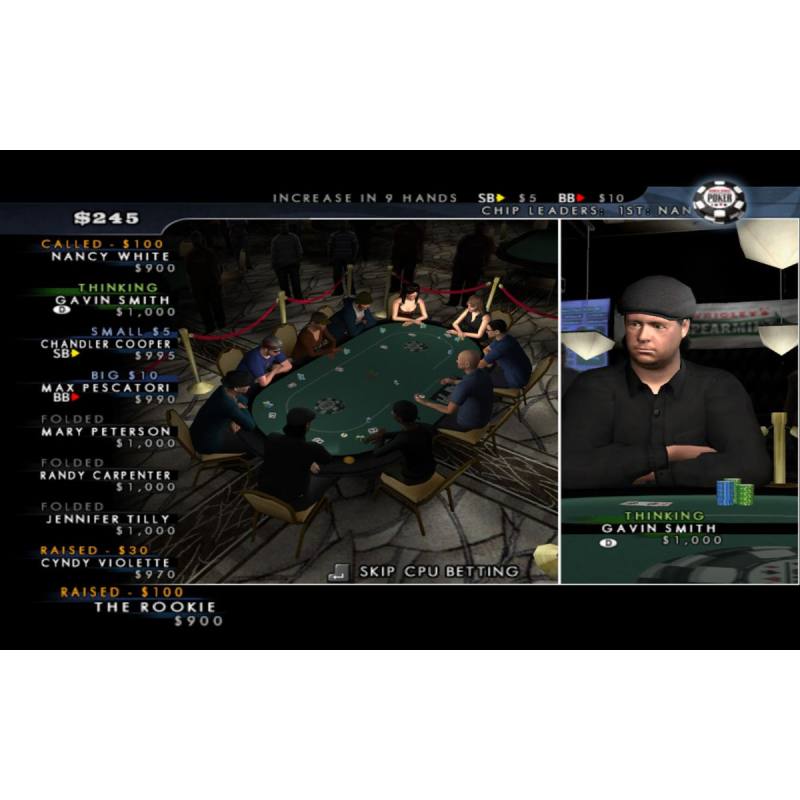 اسکرین‌شات و تصویر گیم‌پلی بازی World Series of Poker 2008: Battle for the Bracelets نسخه PS3 تصویر 4
