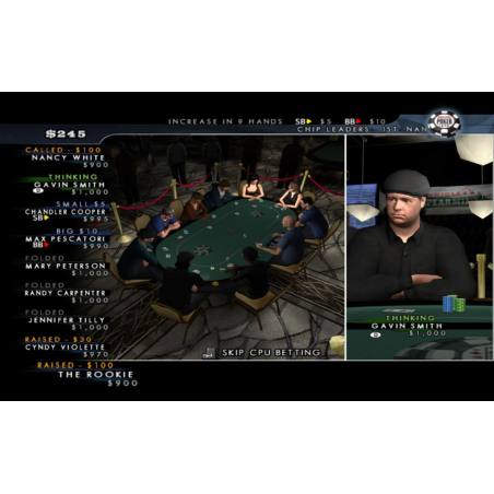 اسکرین‌شات و تصویر گیم‌پلی بازی World Series of Poker 2008: Battle for the Bracelets نسخه PS3 تصویر 4
