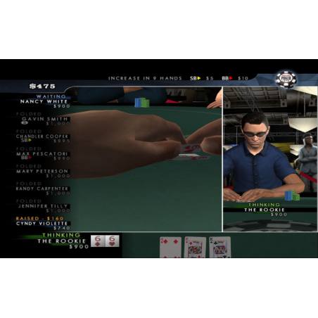 اسکرین‌شات و تصویر گیم‌پلی بازی World Series of Poker 2008: Battle for the Bracelets نسخه PS3 تصویر 6