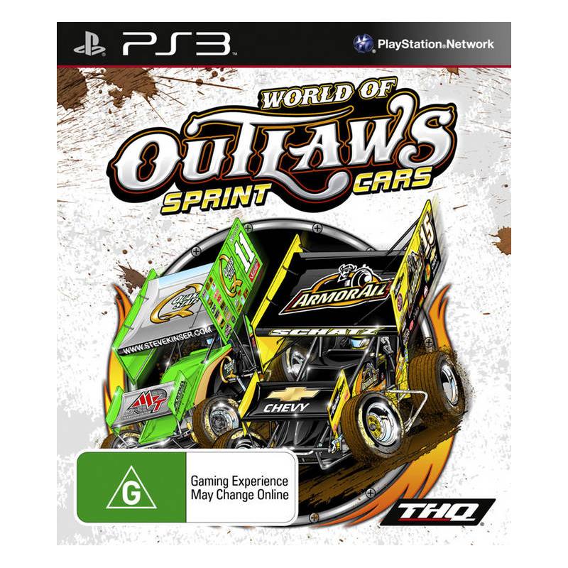 کاور بازی World of Outlaws: Sprint Cars برای PS3