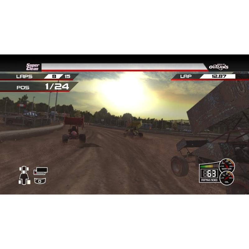 اسکرین‌شات و تصویر گیم‌پلی بازی World of Outlaws: Sprint Cars نسخه PS3 تصویر 3