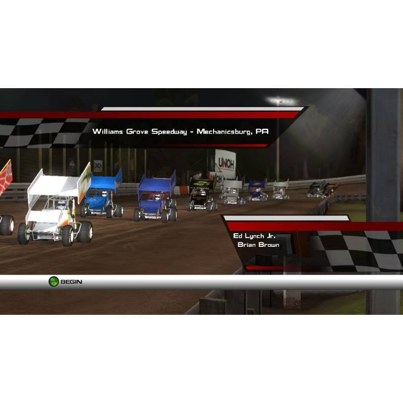 اسکرین‌شات و تصویر گیم‌پلی بازی World of Outlaws: Sprint Cars نسخه PS3 تصویر 2