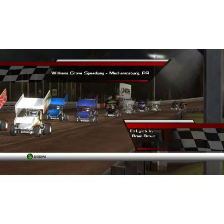 اسکرین‌شات و تصویر گیم‌پلی بازی World of Outlaws: Sprint Cars نسخه PS3 تصویر 2