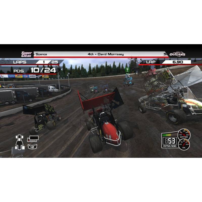 اسکرین‌شات و تصویر گیم‌پلی بازی World of Outlaws: Sprint Cars نسخه PS3 تصویر 5