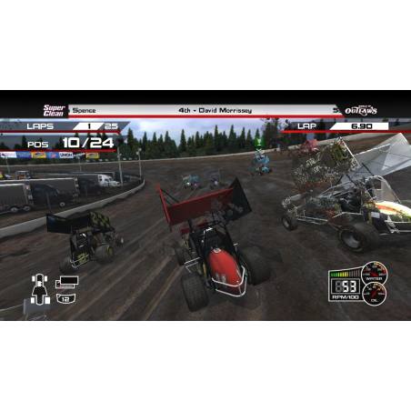 اسکرین‌شات و تصویر گیم‌پلی بازی World of Outlaws: Sprint Cars نسخه PS3 تصویر 5