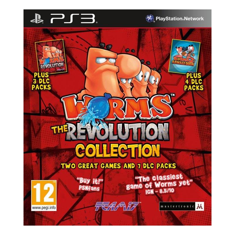 کاور بازی Worms: The Revolution Collection برای PS3