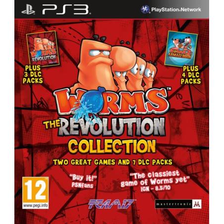کاور بازی Worms: The Revolution Collection برای PS3