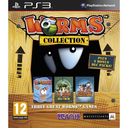 کاور بازی Worms Collection برای PS3