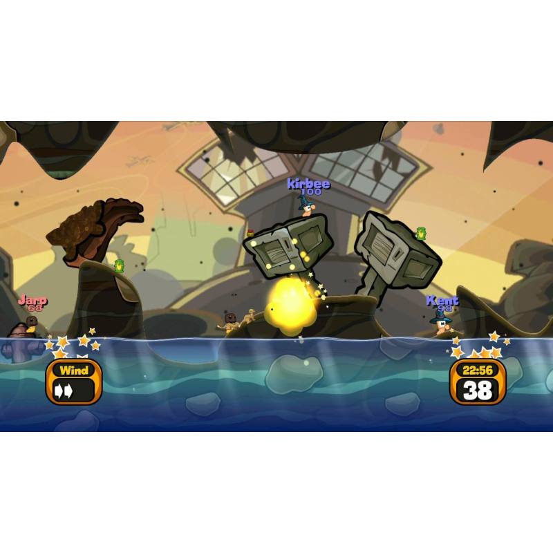 اسکرین‌شات و تصویر گیم‌پلی بازی Worms Collection نسخه PS3 تصویر 3