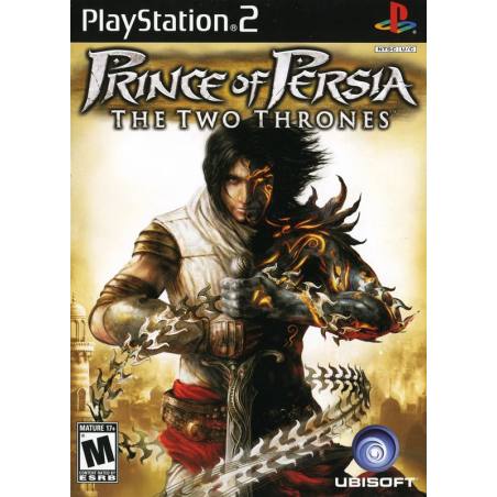 کاور بازی Prince of Persia: The Two Thrones برای پلی استیشن 2 (PS2)