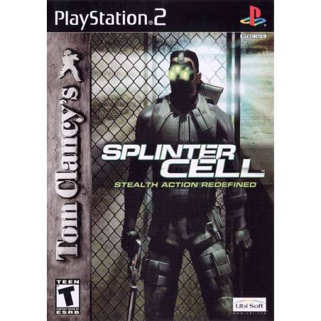 کاور بازی Tom Clancy's Splinter Cell برای پلی استیشن 2 (PS2)