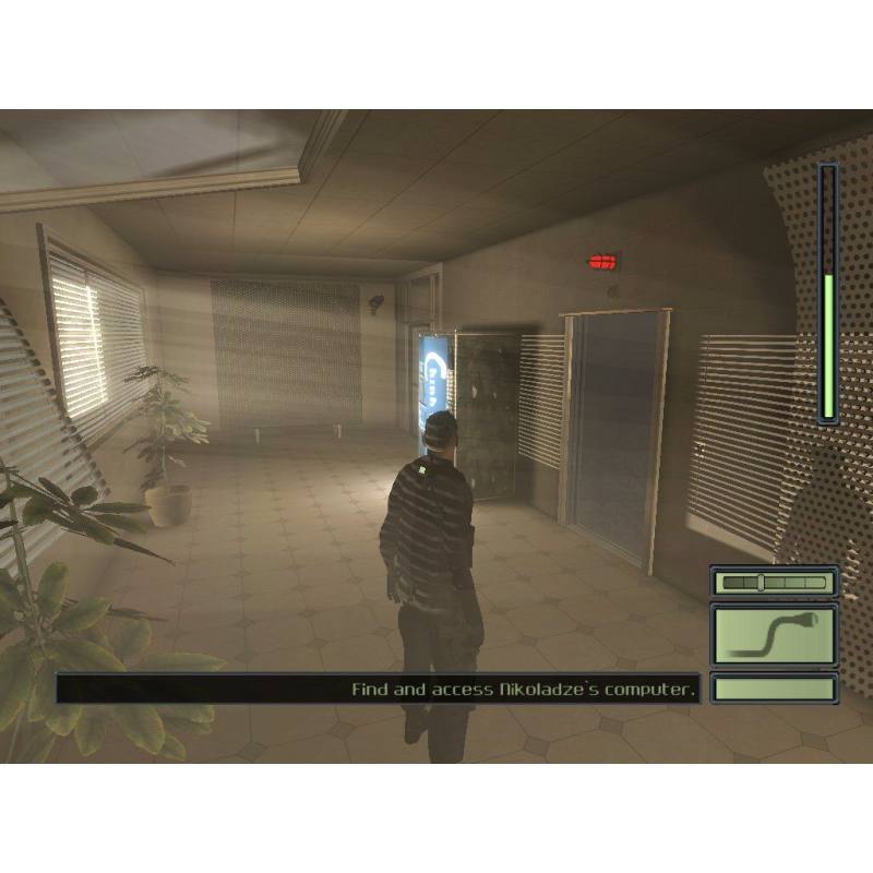 اسکرین شات و تصویر گیم پلی بازی Tom Clancy's Splinter Cell مربوط به PS2 (پلی استیشن 2) تصویر شماره 3
