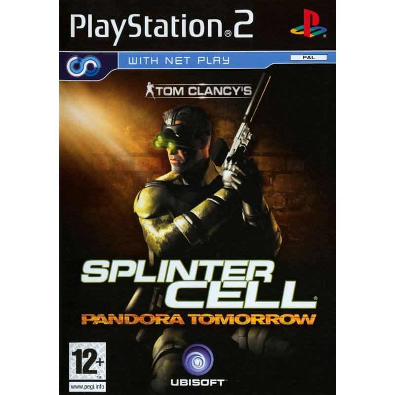 کاور بازی Tom Clancy's Splinter Cell - Pandora Tomorrow برای پلی استیشن 2 (PS2)