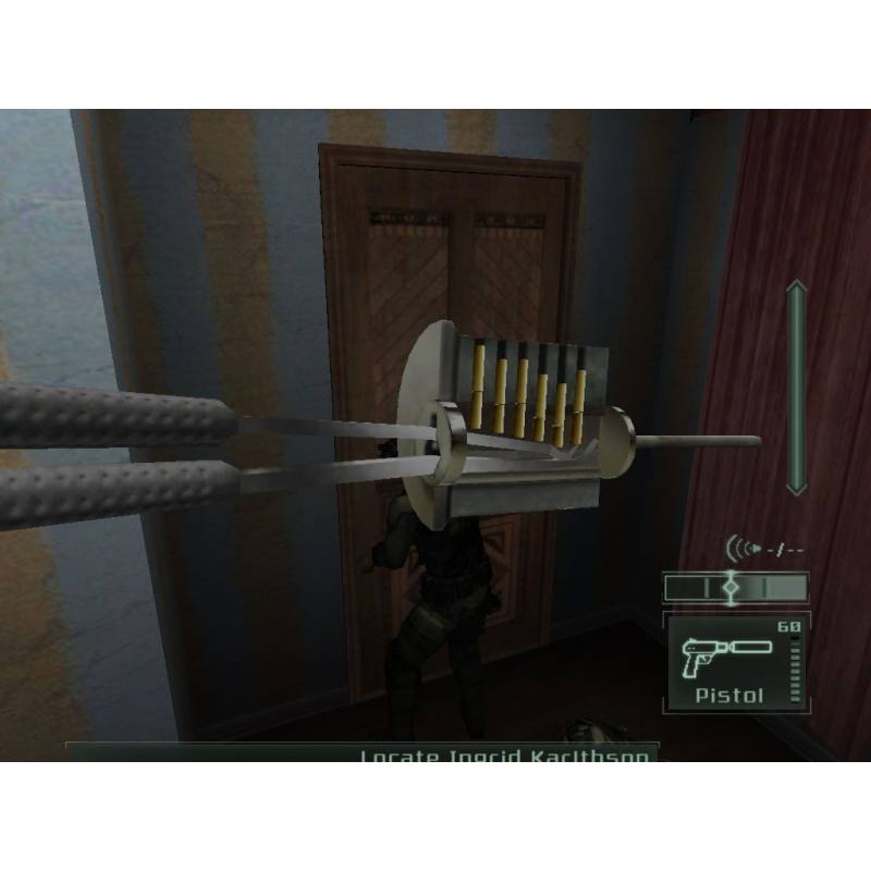 اسکرین شات و تصویر گیم پلی بازی Tom Clancy's Splinter Cell - Pandora Tomorrow مربوط به PS2 (پلی استیشن 2) تصویر شماره 1