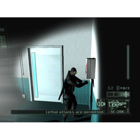 اسکرین شات و تصویر گیم پلی بازی Tom Clancy's Splinter Cell - Pandora Tomorrow مربوط به PS2 (پلی استیشن 2) تصویر شماره 2