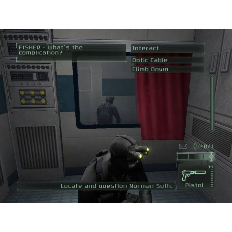 اسکرین شات و تصویر گیم پلی بازی Tom Clancy's Splinter Cell - Pandora Tomorrow مربوط به PS2 (پلی استیشن 2) تصویر شماره 3